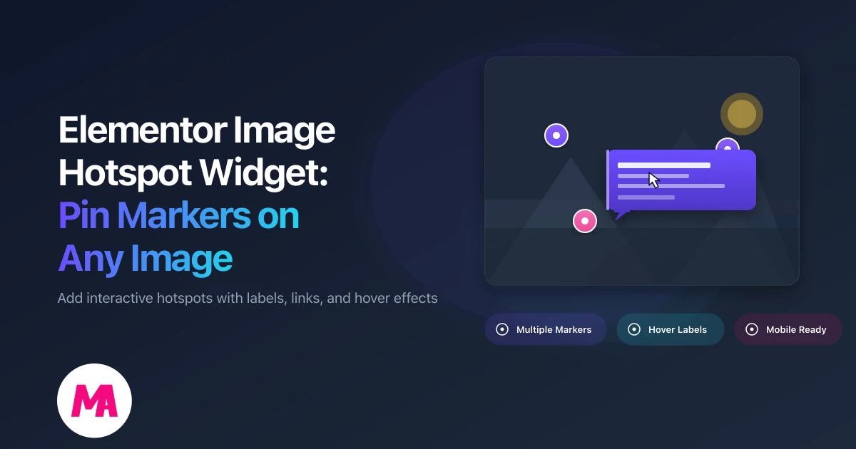 Elementor Image Hotspot Widget guideline