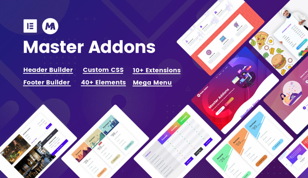 Master addons for elementor