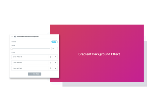 Animated Gradient Video