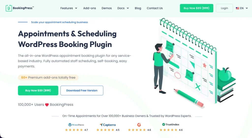 Booking press plugin