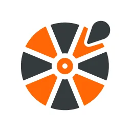 spin wheel white squar logo