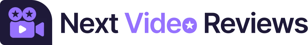 Next Video Reviews black logo