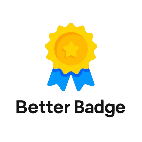 Product Logo - Better Badge PNG