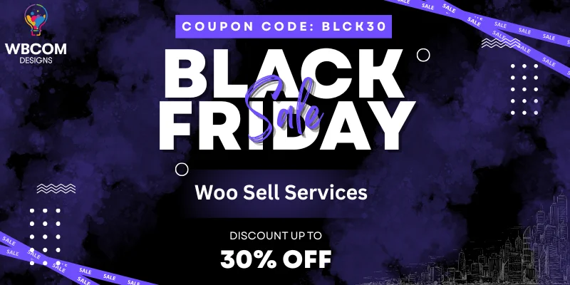 woo sell services black friday