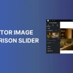 Elementor Image Comparison slider