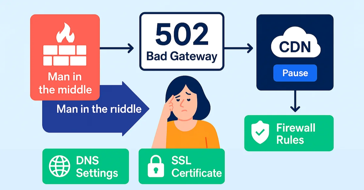 Check Your CDN or Firewall