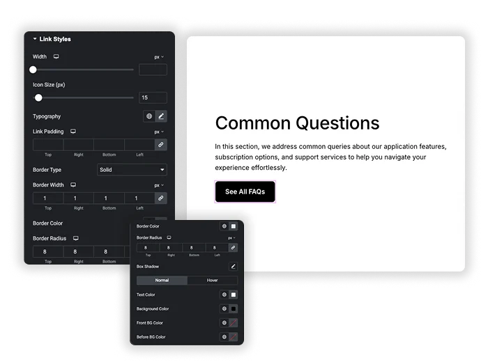 Styling for All Link States