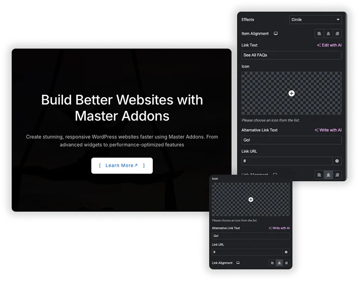 Extensive Library of Hover Effects