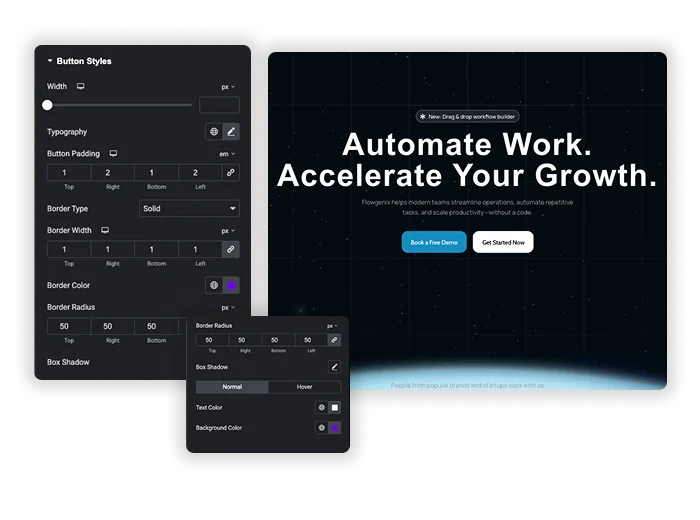 Dynamic Content with Alternative Text & Icons