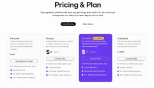 Toggle Content pricing