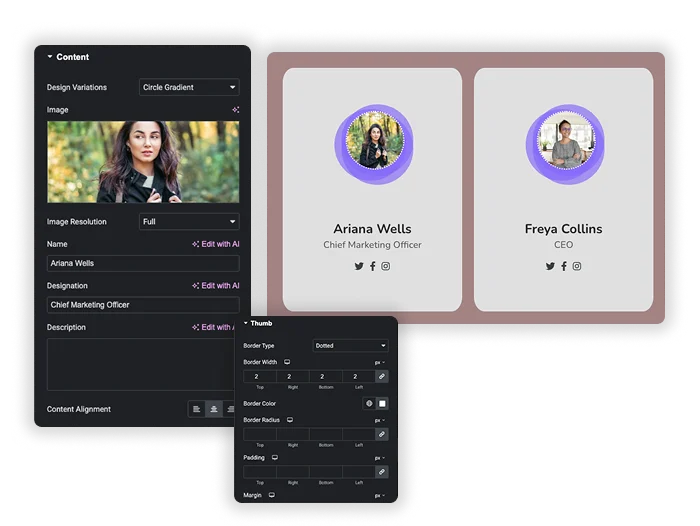 Complete Profile Builder