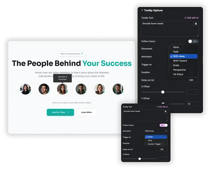 Interactive Behavior & Animation