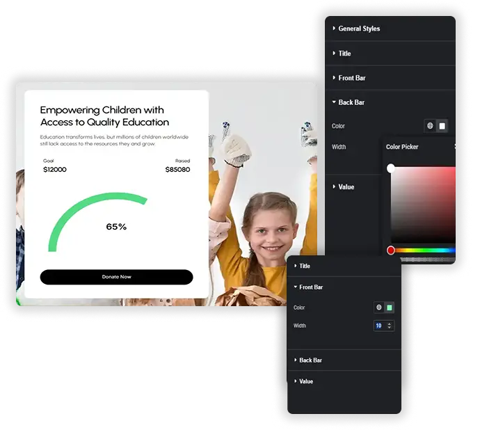 Progress Bar Styling