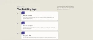 Timeline Step Cards
