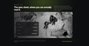 Spec Sheet Overlay