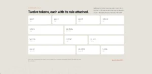 Design Token Tiles