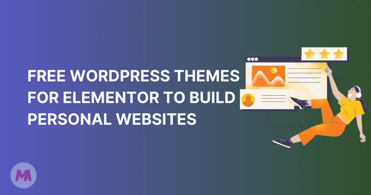 Free WordPress Themes for Elementor to Build Personal Websites