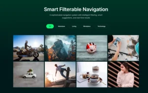 Smart Filterable Navigation System