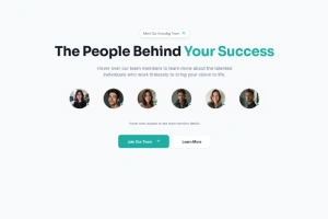 Tooltip with Team Member Details