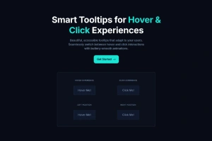 Advanced Tooltip Hover and Click Triggers