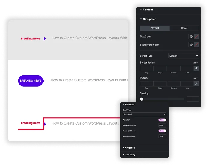 Smooth Animation & Navigation