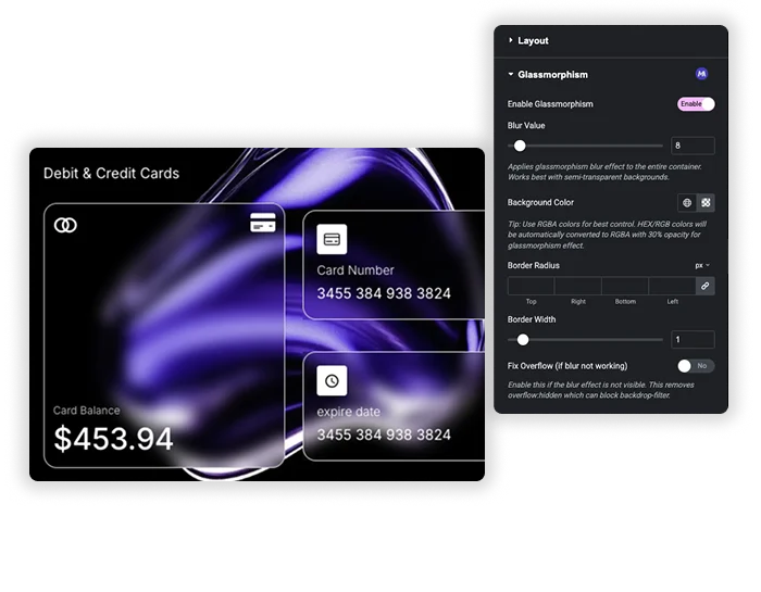 Easy Blur Control