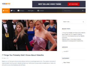 Recommended Themes - VideoFire