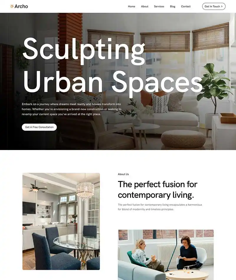 Archo Homepage