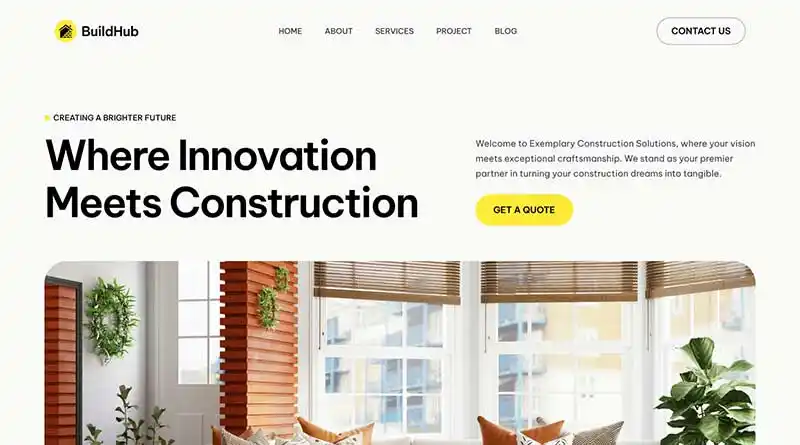 BuildHub Homepage