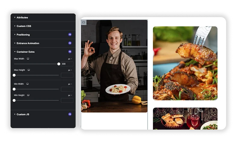 Extend Beyond the Max Width