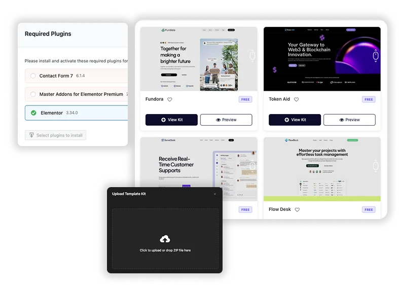 Ready-to-use Template Kits