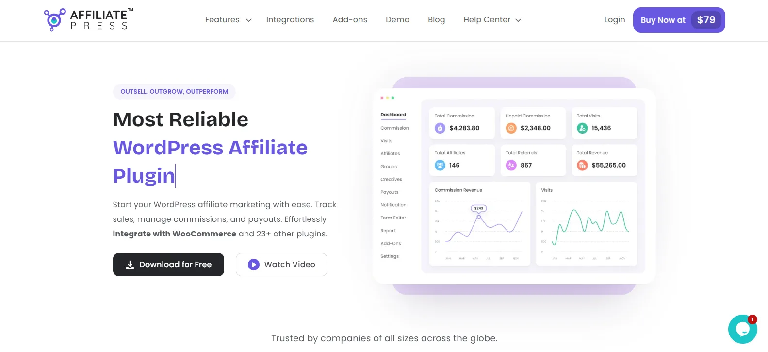 AffiliatePress WordPress affiliate plugin