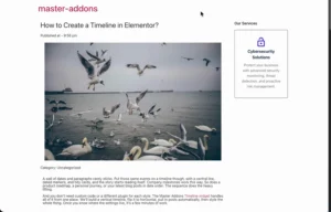 Dynamisk enkeltpostskabelon