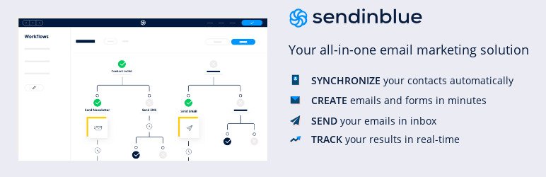 Brevo WordPress newsletter plugin, formerly Sendinblue, for email marketing and subscribe forms