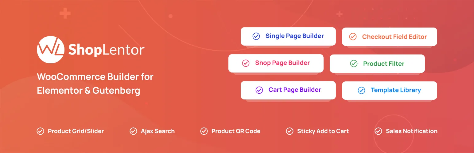 ShopLentor WooCommerce Elementor addon banner