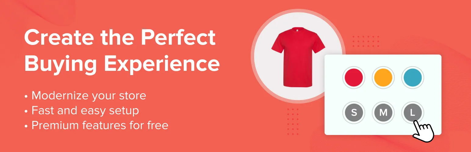 Variation Swatches for WooCommerce color image size swatches plugin banner