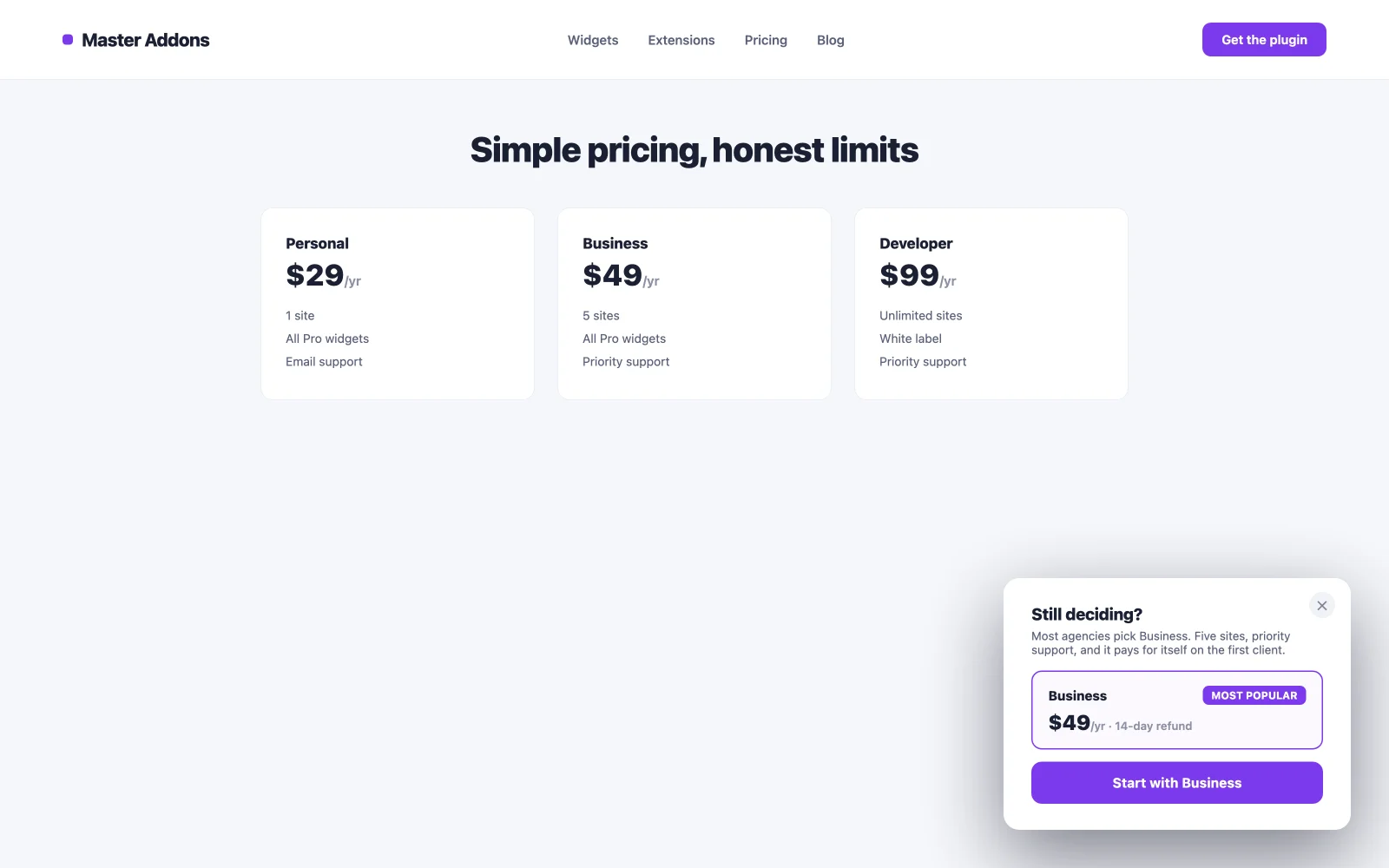 Re-engagement popup example nudging an inactive visitor back with a popular product suggestion