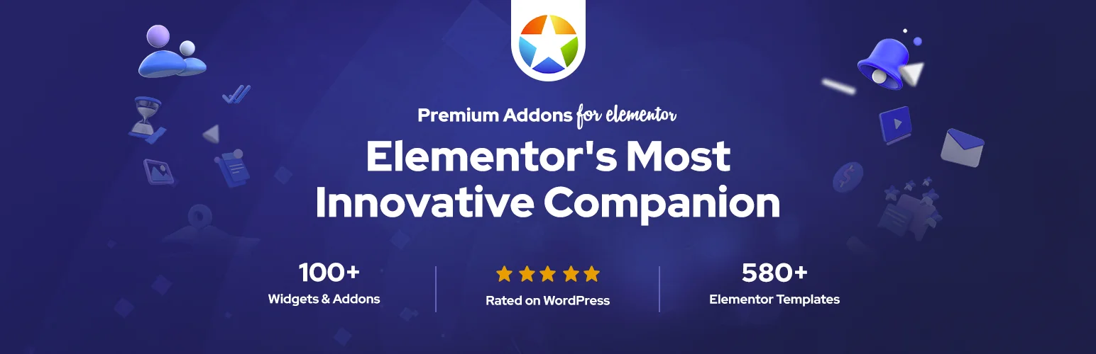 Premium Addons for Elementor plugin banner