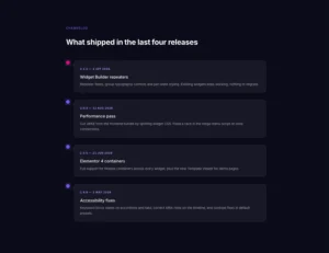 Dark Changelog