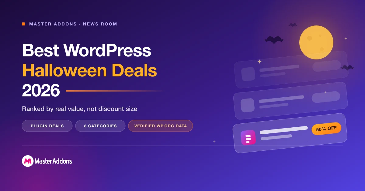 2026년 최고의 WordPress 할로윈 거래에는 실제 가치로 순위가 매겨진 태그라인이 포함된 이미지가 포함되어 있습니다