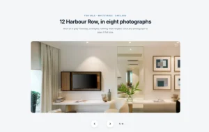 Immobilienliste, ein Foto mit einem Zähler