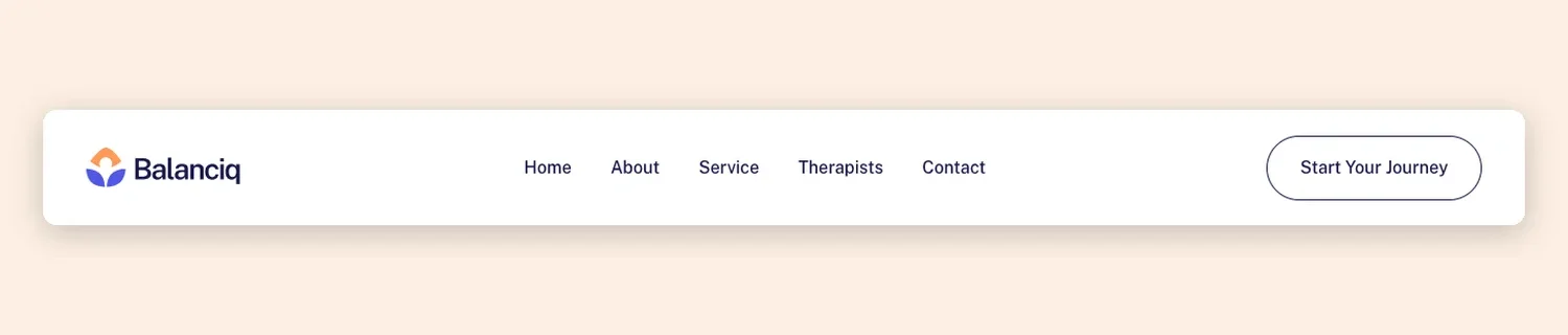 Balanciq Header template, full page