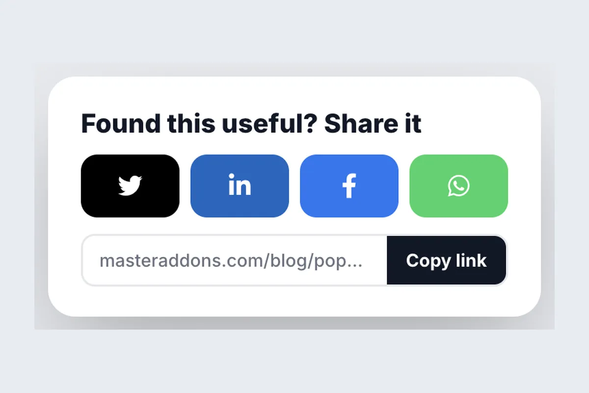 Share · Spread the Word template, full page