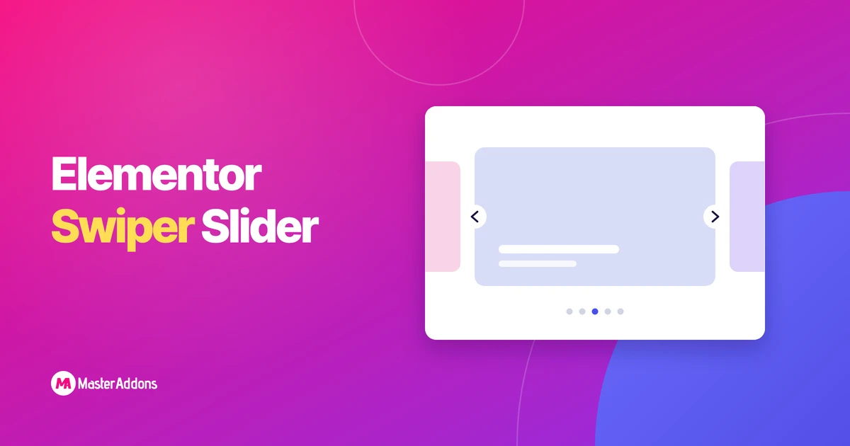 A slider with one centred slide, side slides, arrows and pagination dots