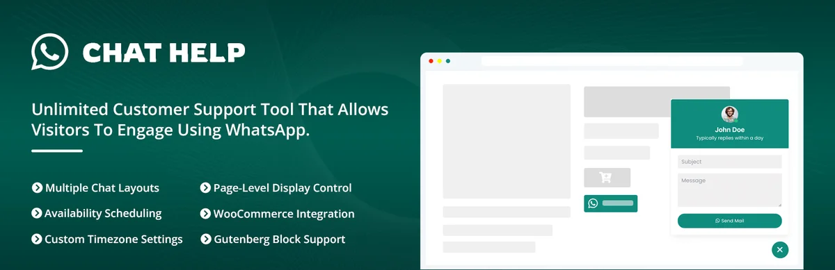 WhatsApp Chat Help WordPress plugin Halloween deal 2026 banner