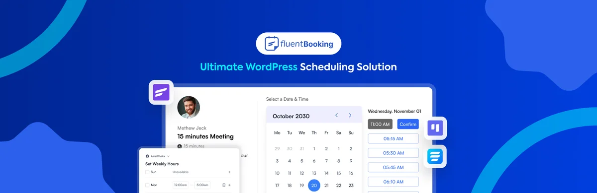 FluentBooking WordPress appointment plugin Halloween deal 2026 banner