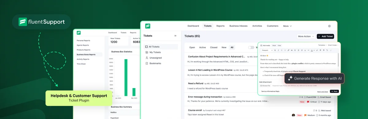 Fluent Support WordPress helpdesk Halloween deal 2026 banner